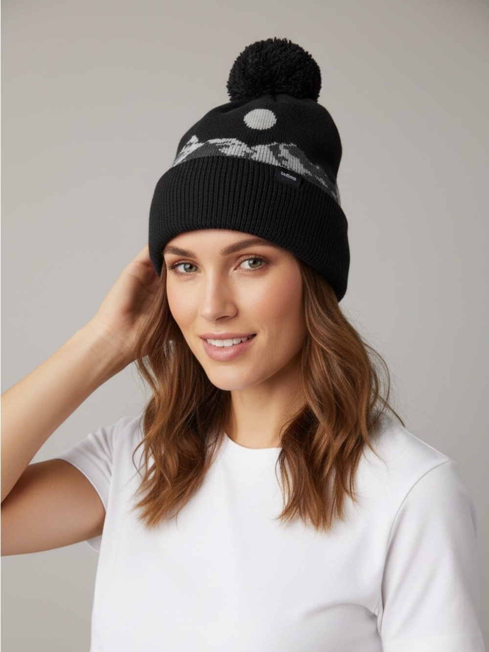 TENTREE winter cap black NWT 100% organic cotton